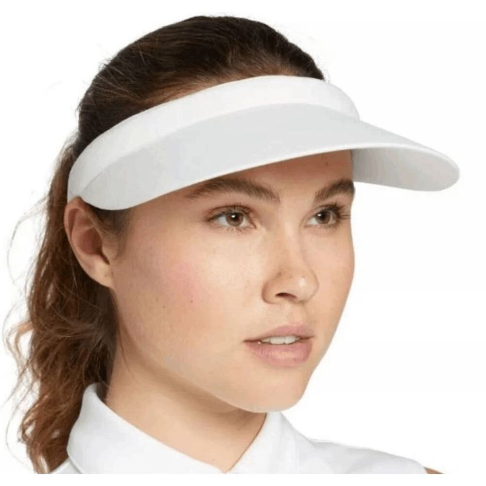 Lady Hagen Women's Clip Golf Visor White